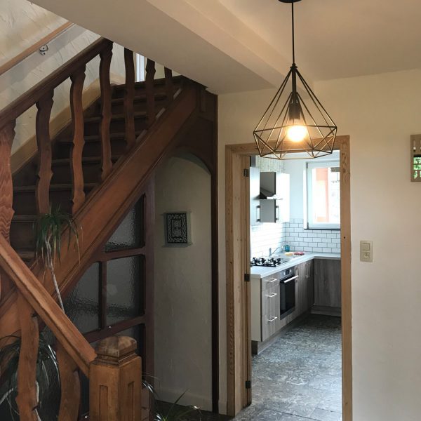 Escalier du gîte Aux prés de mon père