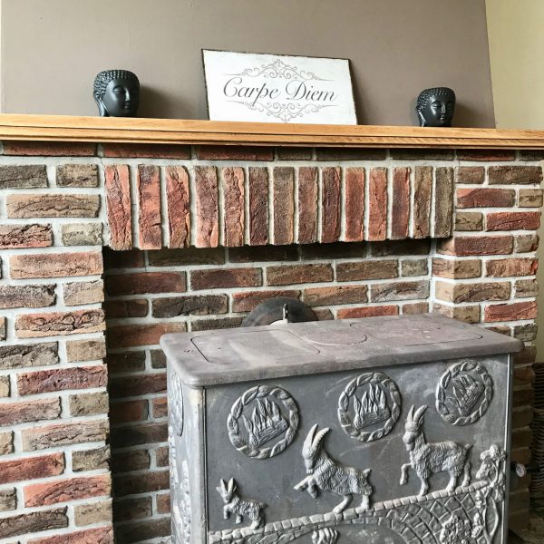 Cheminée et poële au gîte Aux prés de mon père